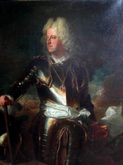 Hyacinthe Rigaud Portrait de Charles IV de Mantoue Sweden oil painting art